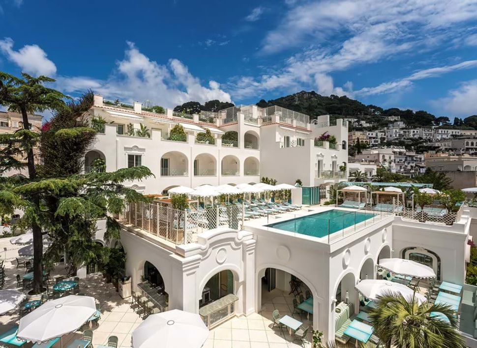 Firmatur til Capri - Hotel La Palma Capri - Med Balslev - Firmatur