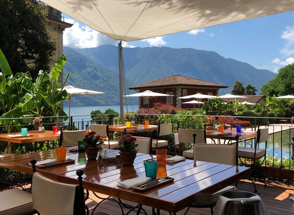 Firmatur til Comosjøen - Grand Hotel Tremezzo - Med Balslev. - firmatur 