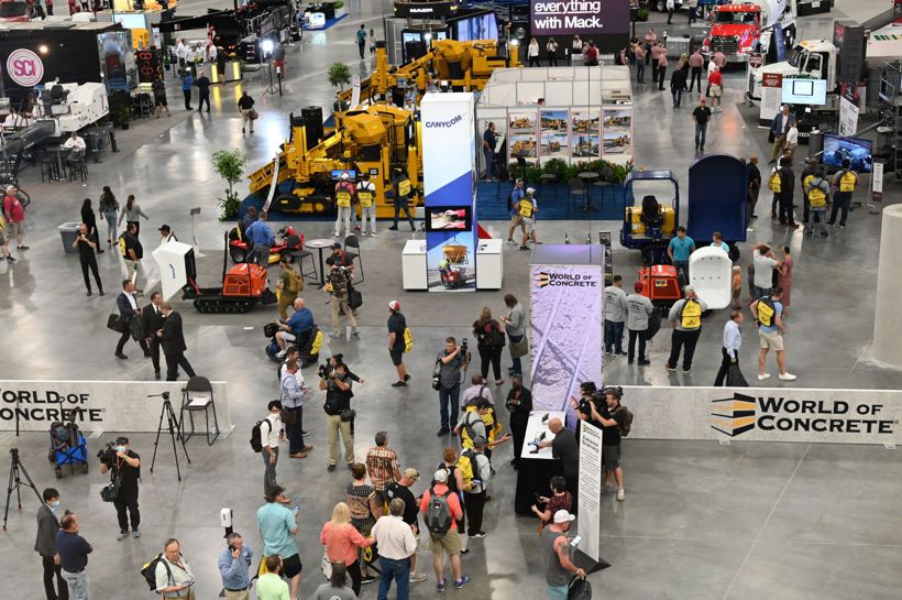 Messereiser - Balslev skreddersyr, Messereise til World of Concrete 
