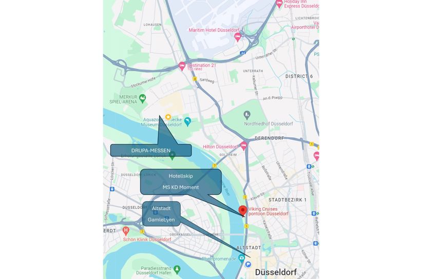 Messereise til Drupa med Messereiser Norge AS og Balslev