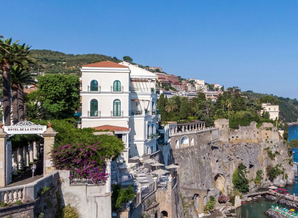 Firmatur til Sorrento - The Bellevue Syrene Hotell - Med Balslev. - Firmatur