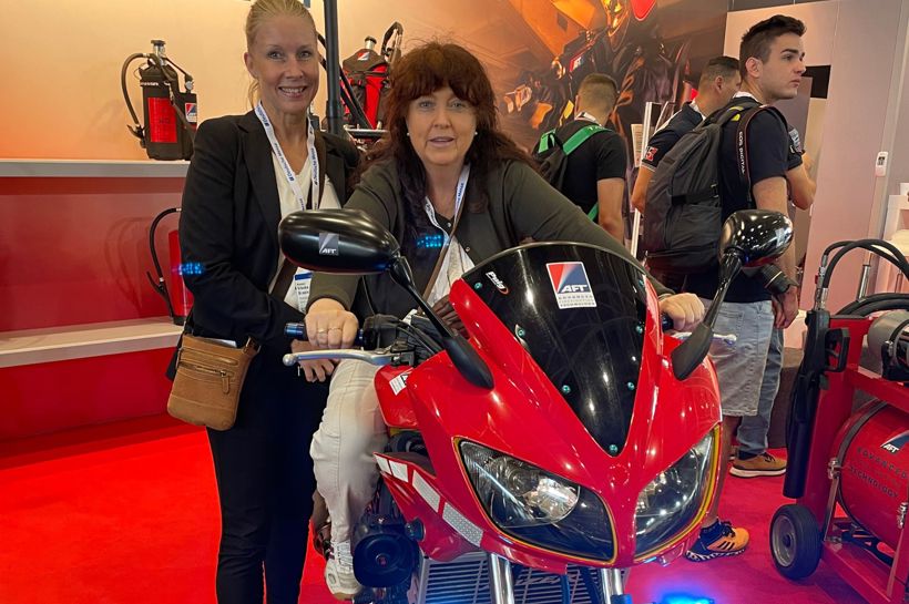 Reise til Interschutz messen med Messereiser